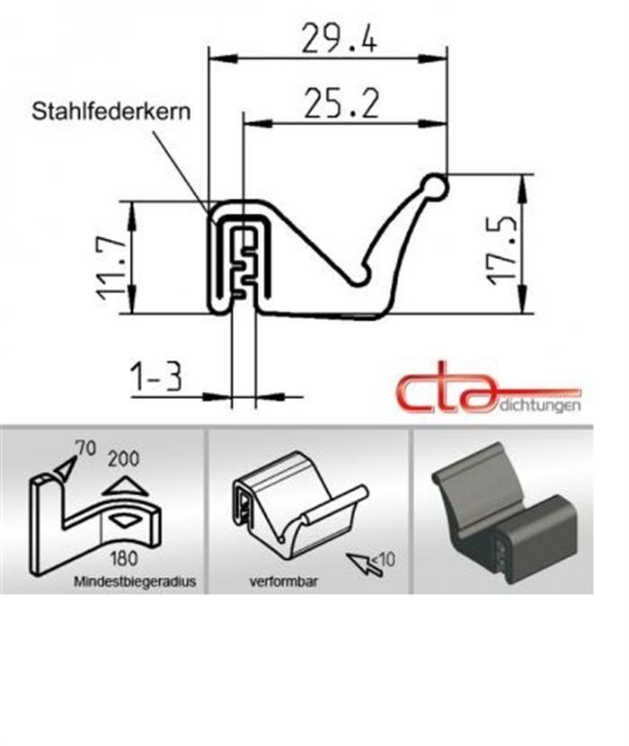 Dichtungen Dichtungsprofile - CTA Dichtungen - Velbert